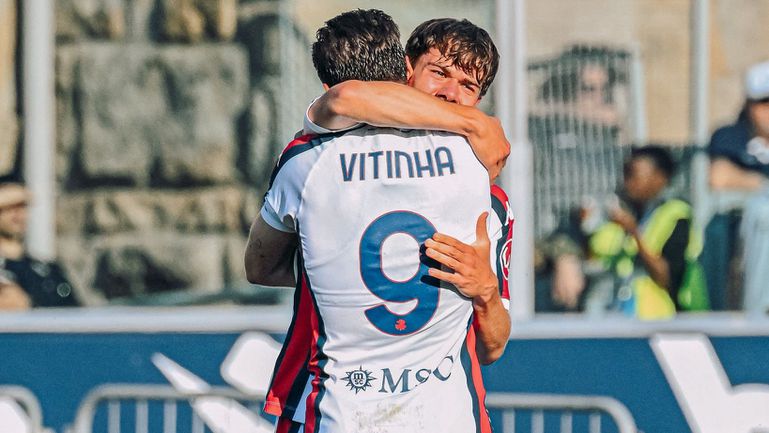 Bomba de Vitinha inicia vitória surpreendente do Génova