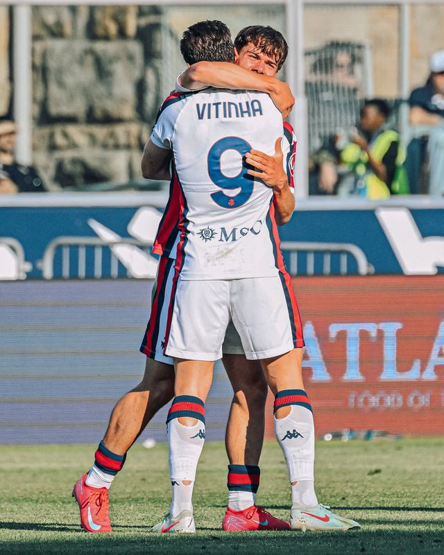 Bomba de Vitinha inicia vitória surpreendente do Génova