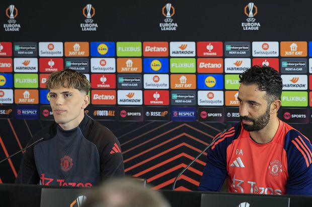 Garnacho e Ruben Amorim: relação prestes a terminar (Foto: IMAGO)