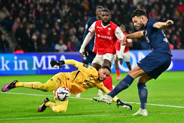 Gonçalo Ramos num dos jogos para o Campeonato frente ao Reims (FOTO IMAGO)