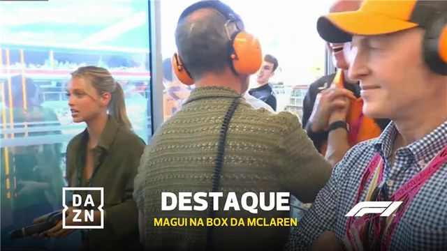 Magui Corceiro festeja 'pole' de Lando Norris no Mónaco