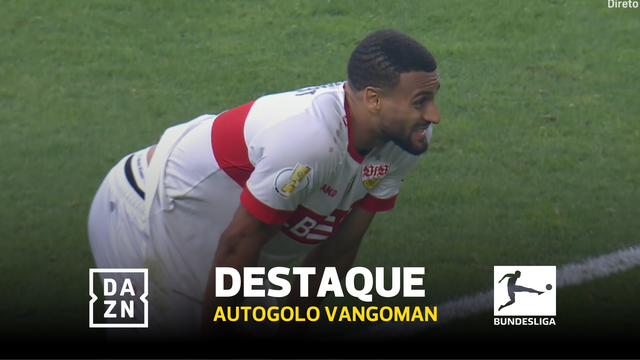 Defesa do Estugarda faz de ponta de lança... do adversário