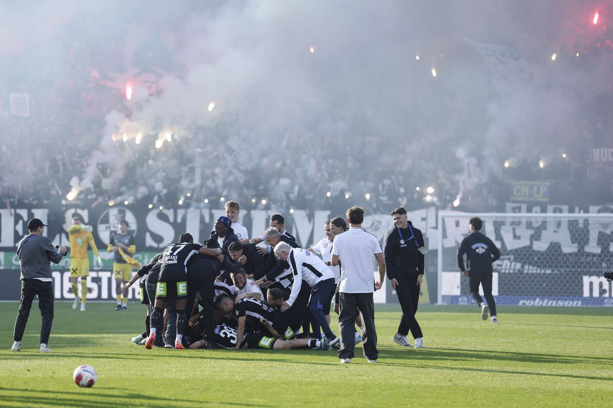 Sturm Graz só precisou de um ponto para sagrar-se bicampeão austríaco
