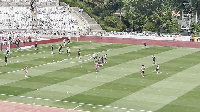 Sporting entra para aquecimento