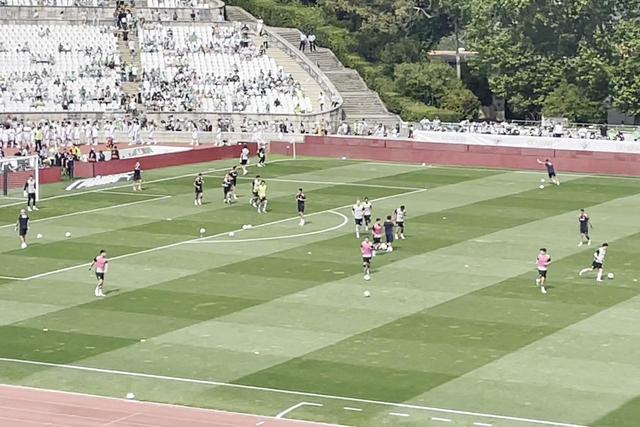 Sporting entra para aquecimento