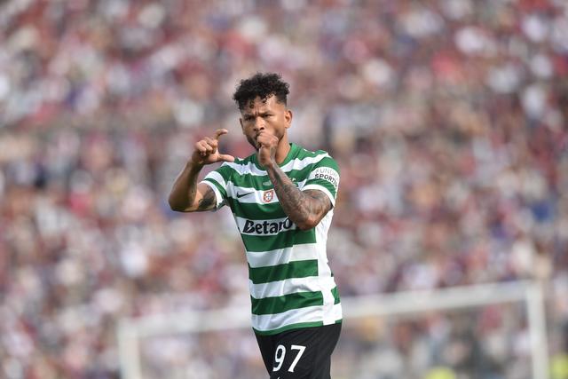 Luis Suárez, avançado de 28 anos do Sporting - Foto: MIGUEL NUNES