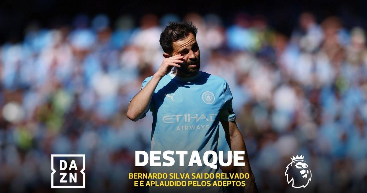 Lágrimas, palmas e guarda de honra: a arrepiante despedida de Bernardo Silva