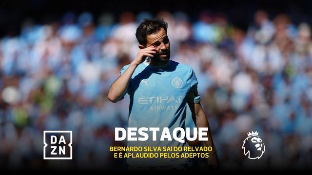 Lágrimas, palmas e guarda de honra: a arrepiante despedida de Bernardo Silva