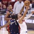 Jalen Brunson (New York Knicks) e James Harden (Cleveland Cavaliers)