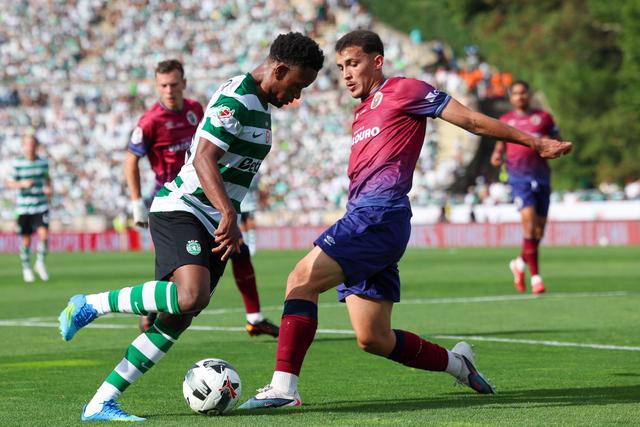 O Sporting já conseguiu chegar ao empate neste duelo diante do Torreense — Tiago Petinga/LUSA