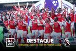 O tão aguardado momento: Arsenal levanta novamente a Premier League