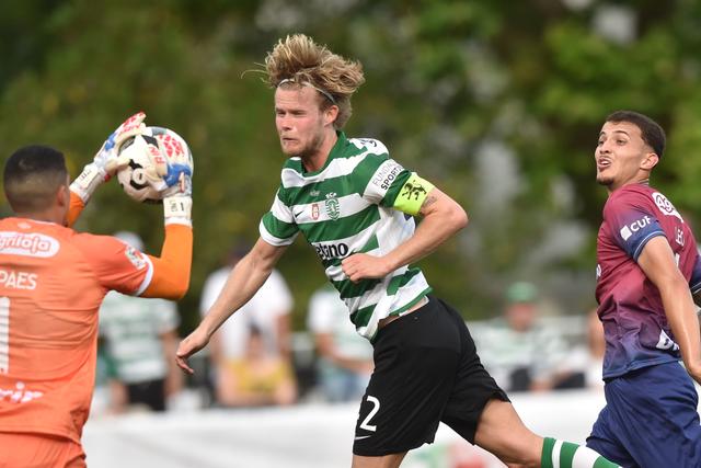 Morten Hjulmand em ação na final da Taça de Portugal - Foto: MIGUEL NUNES