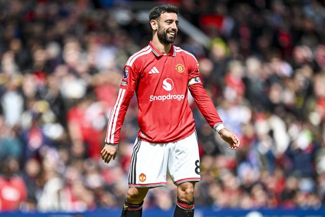 Bruno Fernandes, capitão do Manchester United