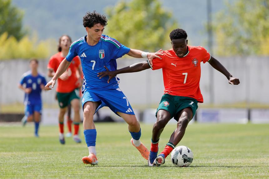 Portugal falhou a conquista do Torneio de Desenvolvimento da UEFA Sub-16
Foto: FPF