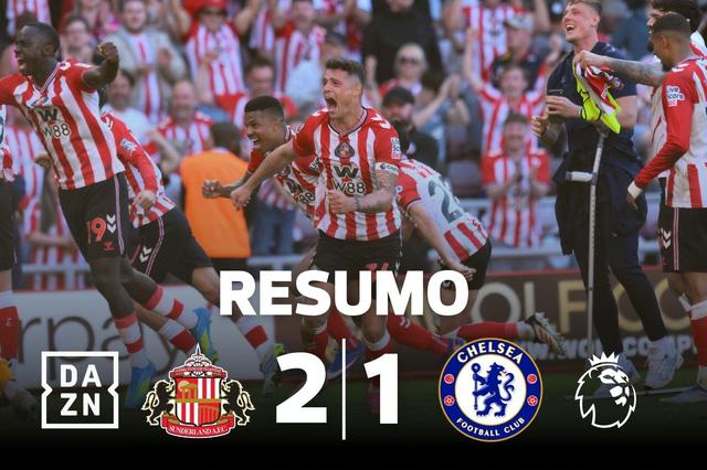 Chelsea perde com o Sunderland e falha competições europeias (resumo)