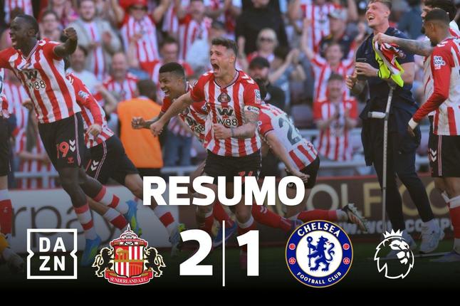 Chelsea perde com o Sunderland e falha competições europeias (resumo)