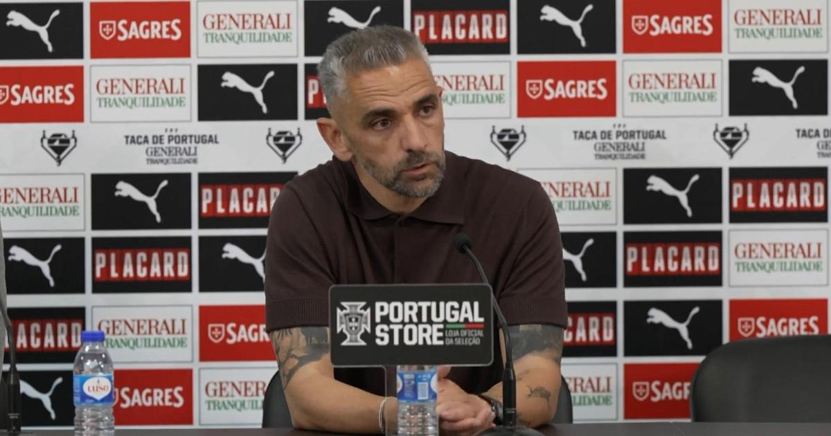 Rui Borges explica a derrota do Sporting na final da Taça de Portugal