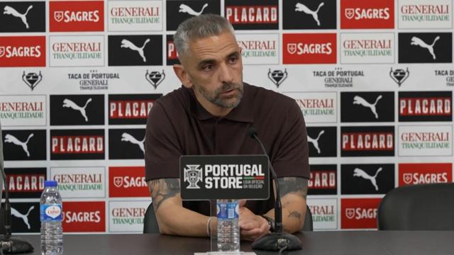 Rui Borges explica a derrota do Sporting na final da Taça de Portugal