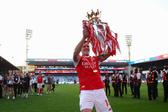 Viktor Gyokeres sagrou-se campeão inglês com o Arsenal na época de estreia