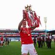 Viktor Gyokeres sagrou-se campeão inglês com o Arsenal na época de estreia