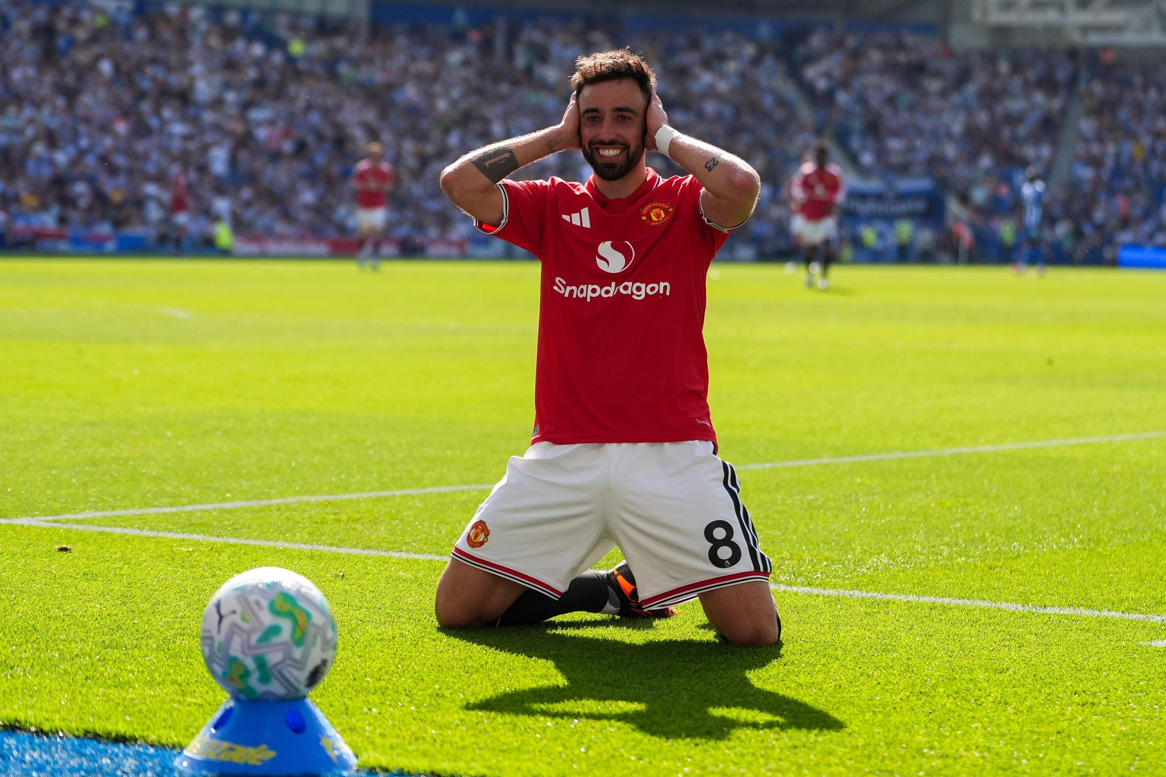 Bruno Fernandes, capitão do Manchester United