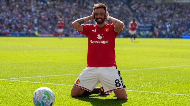 Bruno Fernandes, capitão do Manchester United