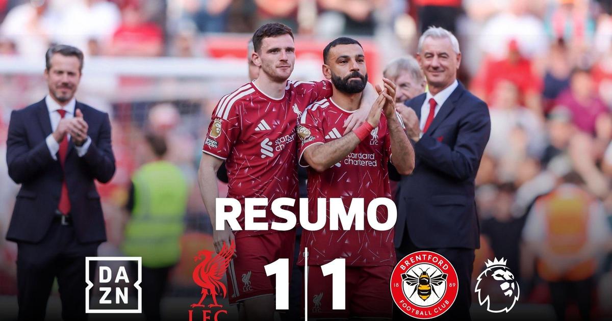 Liverpool empata nas despedidas de Salah e Robertson (resumo)