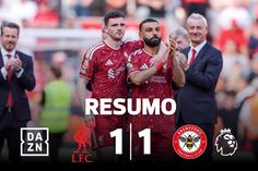 Liverpool empata nas despedidas de Salah e Robertson (resumo)