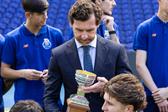 Villas-Boas deu os parabéns aos sub-17 azuis e brancos - Foto: FC Porto
