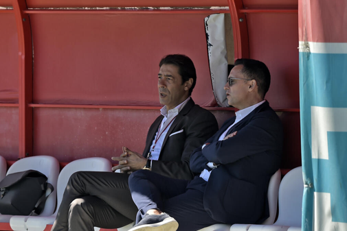 Rui Costa e Mário Branco, respetivamente presidente diretor-geral do Benfica (foto: Miguel Nunes)