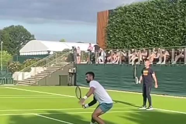 Djokovic «a dar tudo» para estar em Wimbledon