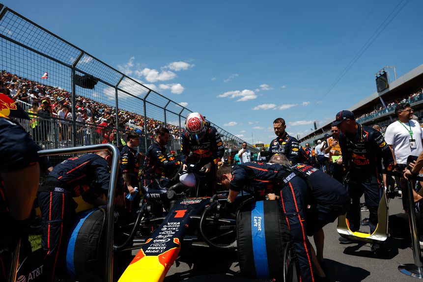 Max Verstappen durante o GP do Canadá, em Montreal