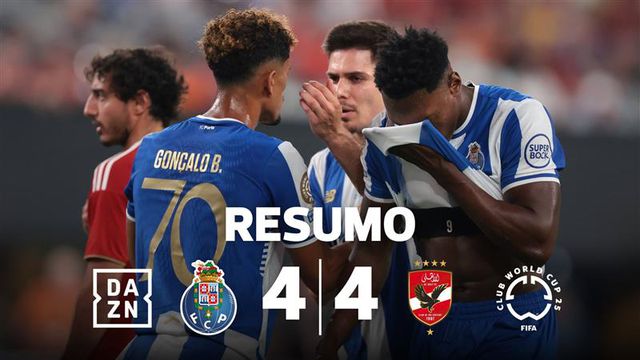 Montanha-russa de emoções e adeus do FC Porto ao Mundial de Clubes (resumo)