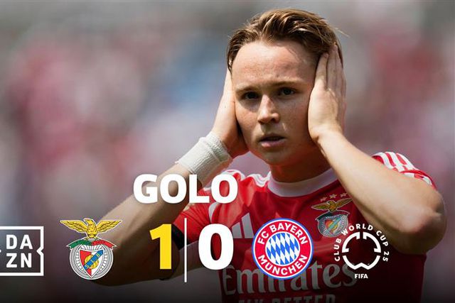 Schjelderup abre marcador após excelente jogada do Benfica