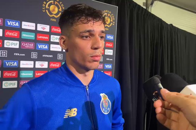 A reação de Gabri Veiga ao empate do FC Porto (vídeo)