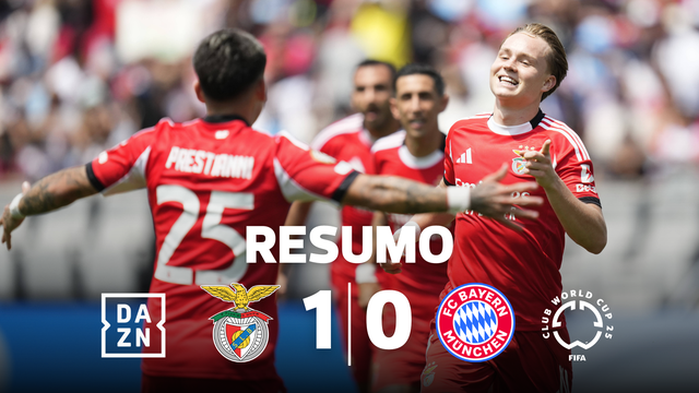 Schjelderup fez história para o Benfica, que suplantou o Bayern (resumo)