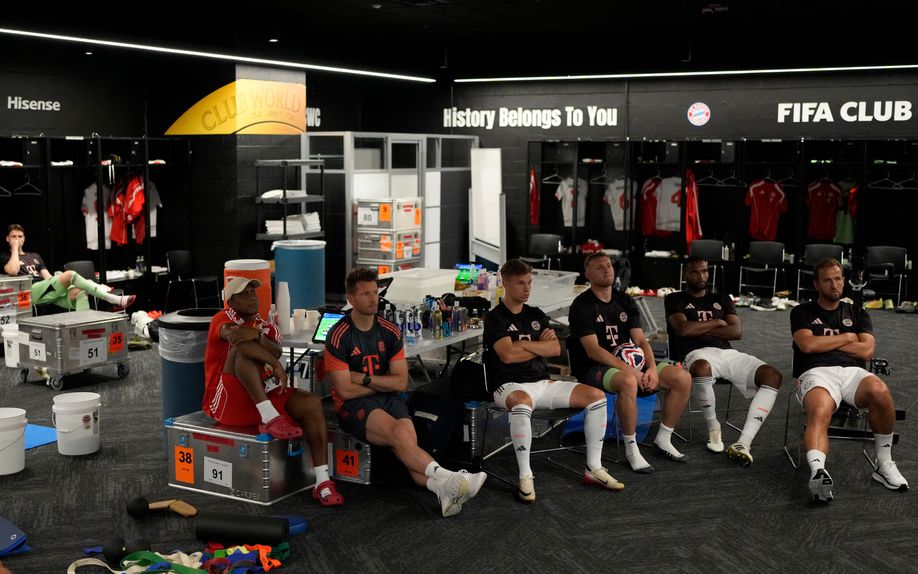 Suplentes do Bayern no balneário