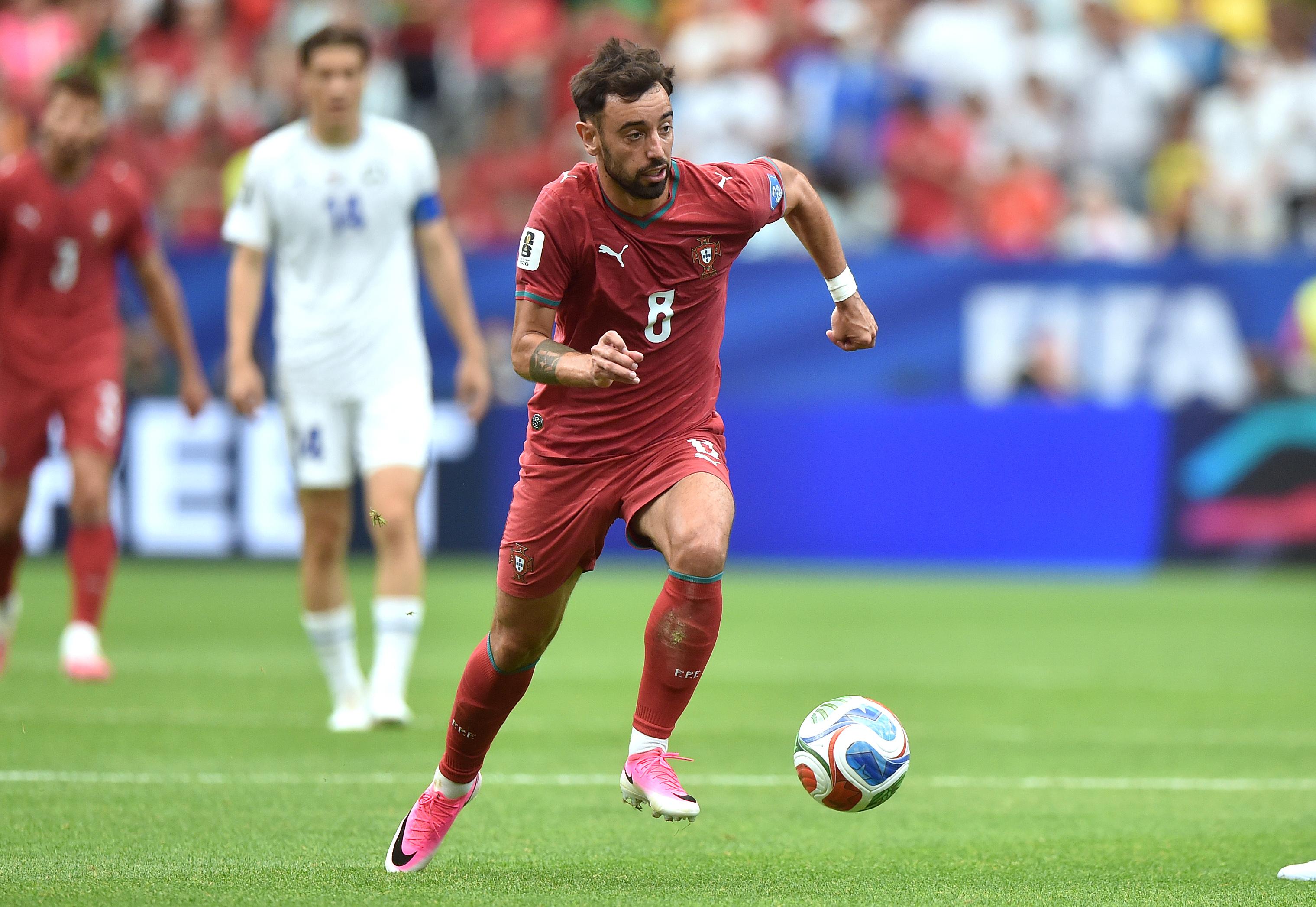 Bruno Fernandes: o melhor em campo no Portugal-Uzbequistão para A BOLA (foto: Miguel Nunes)