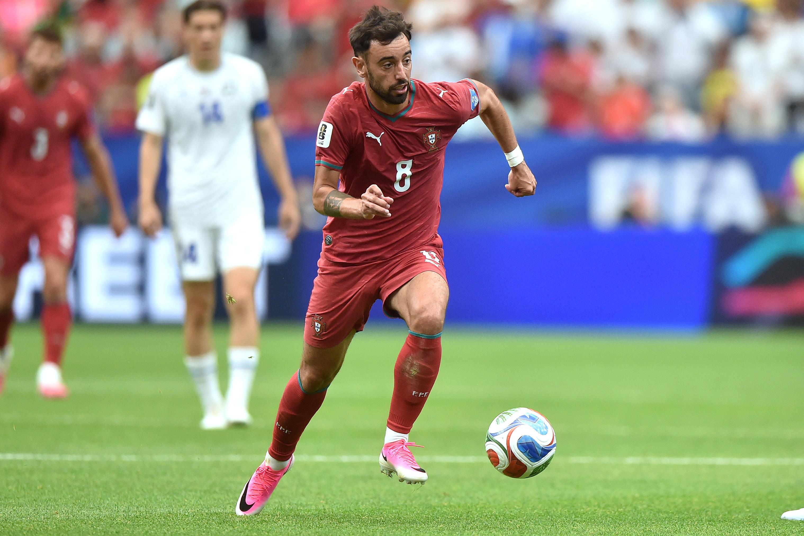 Bruno Fernandes: o melhor em campo no Portugal-Uzbequistão para A BOLA (foto: Miguel Nunes)