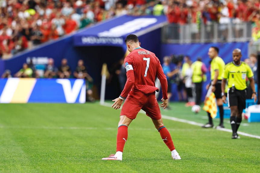 Cristiano Ronaldo aterrou finalmente no Mundial - Foto: IMAGO