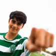 Gabriel Rato, de 14 anos, deu os primeiros passos futebolísticos no Leão Altivo (Foto Sporting CP)