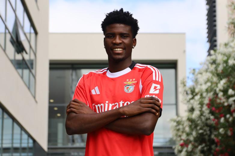 Peter Edokpolor, avançado do Benfica (foto: SL Benfica)