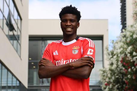 Peter Edokpolor, avançado do Benfica (foto: SL Benfica)
