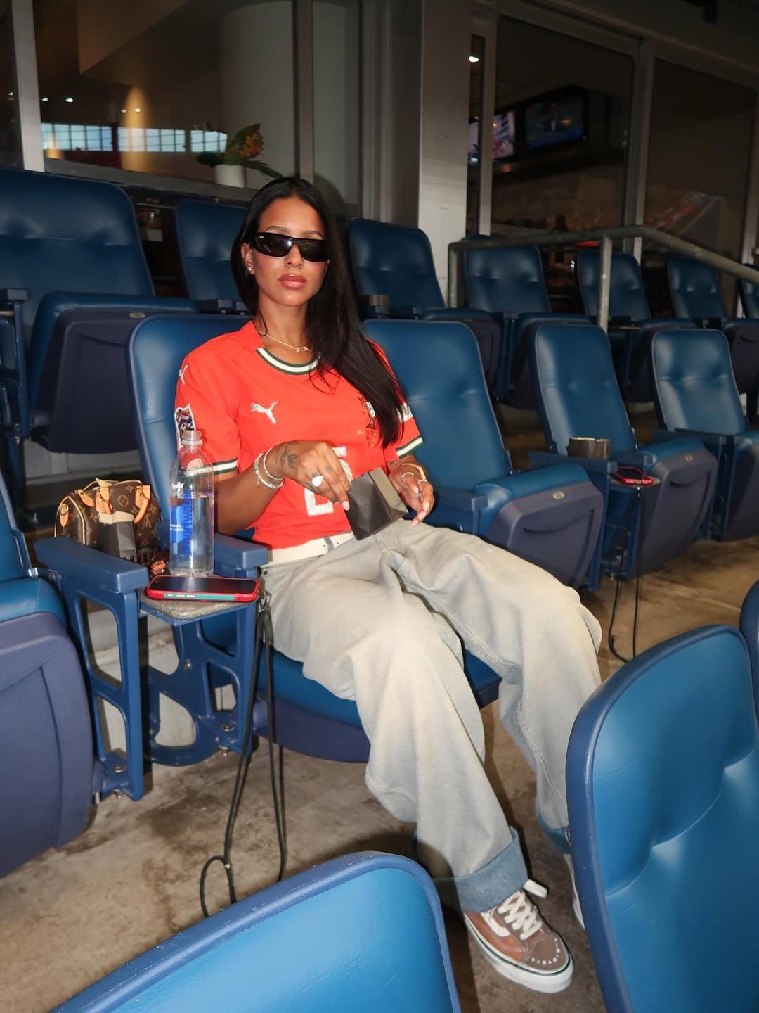 Thalita Silva, companheira de Nuno Mendes