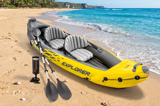 O kayak insuflável que possibilita aventuras inesquecíveis ao melhor preço