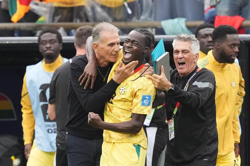 O Gana de Carlos Queiroz travou a Inglaterra de Tuchel