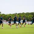 Gonçalo Inácio, Ruben Neves, Gonçalo Guedes, Diogo Dalot, Matheus Nunes, Tomás Araújo e Rafael Leão - Foto: FPF