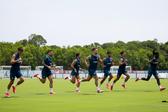 Gonçalo Inácio, Ruben Neves, Gonçalo Guedes, Diogo Dalot, Matheus Nunes, Tomás Araújo e Rafael Leão - Foto: FPF