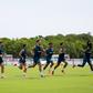 Gonçalo Inácio, Ruben Neves, Gonçalo Guedes, Diogo Dalot, Matheus Nunes, Tomás Araújo e Rafael Leão - Foto: FPF
