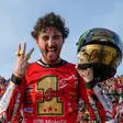 O italiano Pecco Bagnaia vai trocar a Ducati pela Aprilia. Foto MotoGP